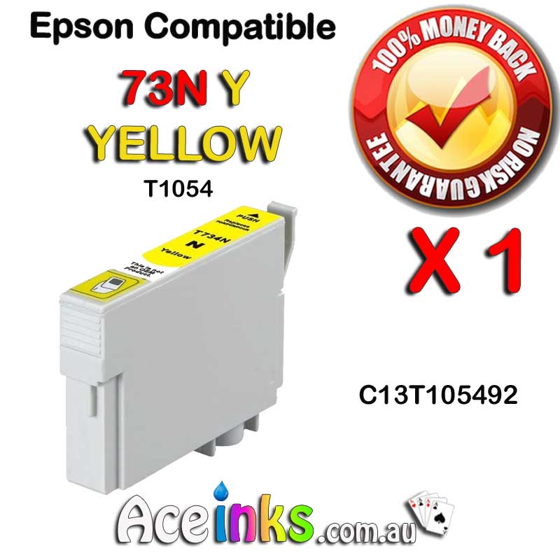 Compatible EPSON 73N YELLOW